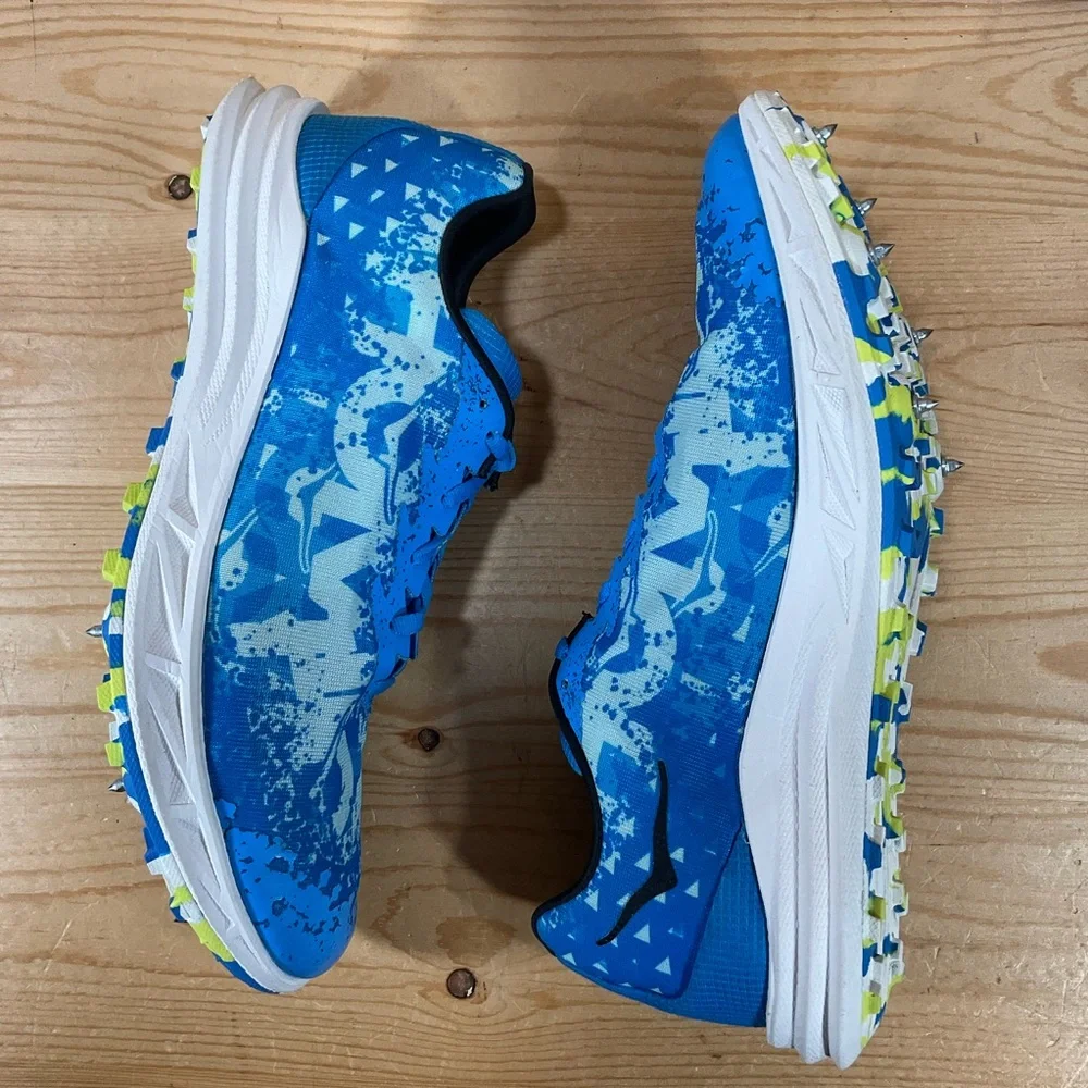 Hoka Crescendo XC Cross Country Racer Men’s 10.5 Women’s 12 Blue 1141272 DBEPM